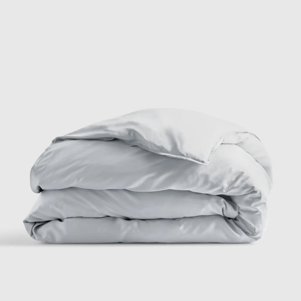Quince 100% Organic Bamboo Sky Blue Duvet Cover! Full/ Queen (984)